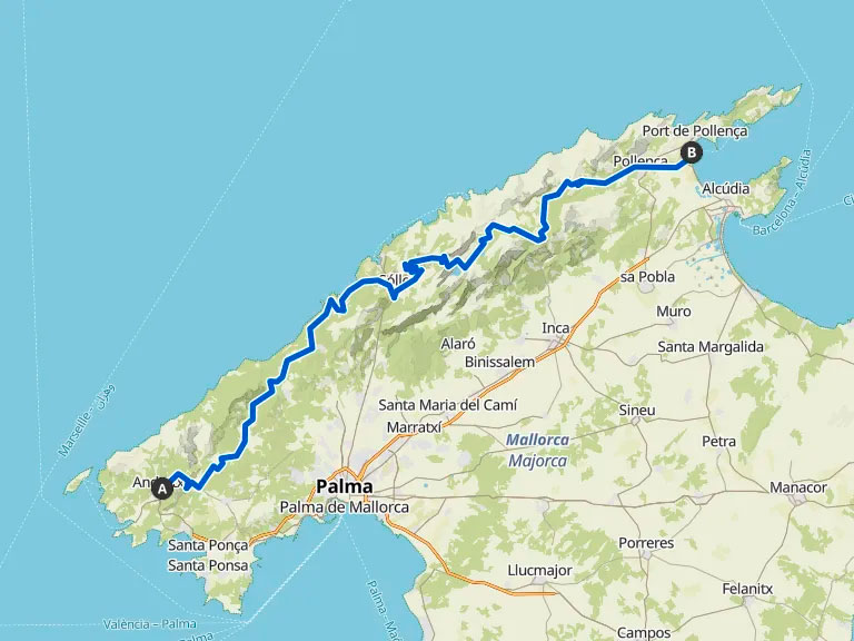 rutas en moto mallorca